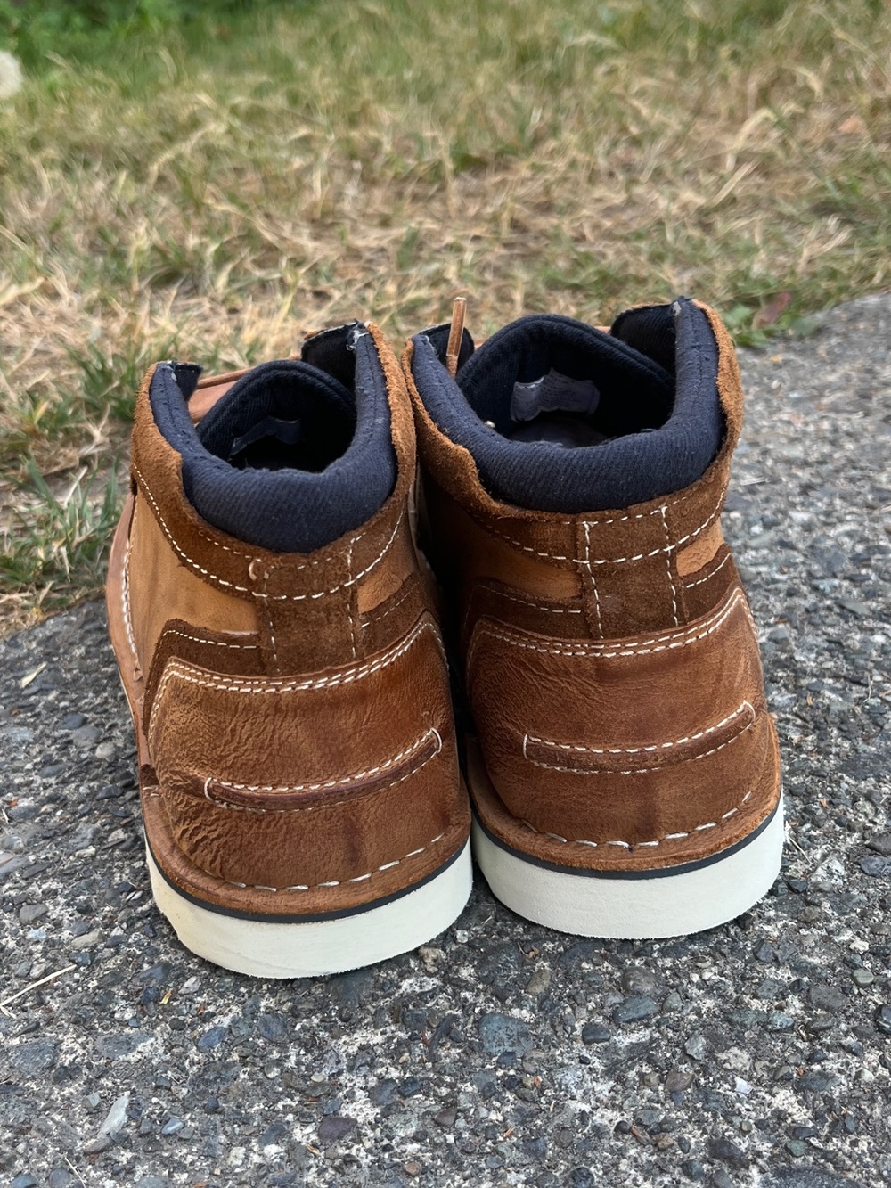 Steve Maden Men's Brown Leather Casual Chukka Boots Sz 10.5 - Picture 3 of 9